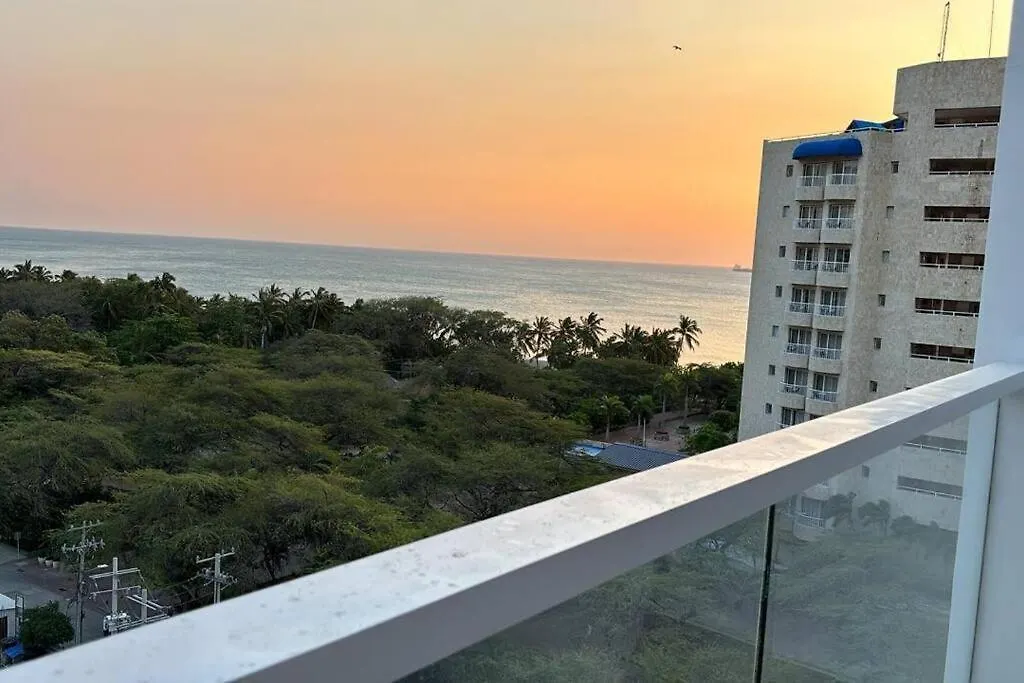 Apartamento Loft Vista Mar Terraza Jacuzzi Santa Marta  Colombia