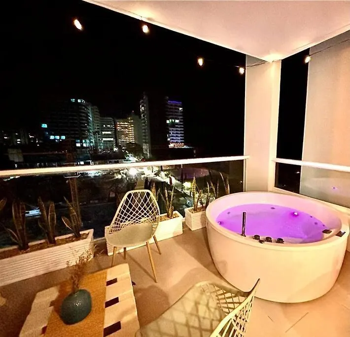 Apartamento Loft Vista Mar Terraza Jacuzzi Santa Marta  Colombia